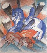 Franz Marc Saint julian i  hospitalier (mk34) oil painting picture wholesale